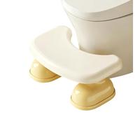 Generisch Banc de toilette pour pieds, support anti-squat, tabouret à mâcher pour toilettes pour lavabo, douche, table de chevet, baignoire, cuisine, adultes, enfants, personnes âgées