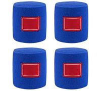 Generisch Bandage vétérinaire autocollant - Lot de 4 bandages de protection souples et flexibles pour entraînement, récupération, équitation, équitation, événements, sortie quotidienne, écurie