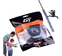 Generisch Bande de préhension pour raquette de tennis, 200 cm, bande de grip pour batte de baseball pour tennis, baseball, squash, pêche