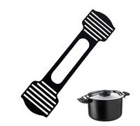 Generisch Bande de sécurité pour couvercle de casserole - Sangle de serrage en silicone pour couvercle de casserole - Pour la maison, la cuisine, la salle à manger, le camping, le pique-nique et la