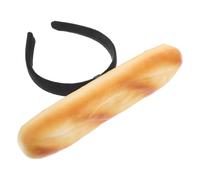 Generisch Bandeau sandwich - Serre-tête sandwich amusant et innovant pour costume et coiffure, fête cosplay, maquillage - pour carnaval, fête à thème dans un style vestimentaire - fête d'anniversaire