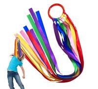 Generisch Bandes de danse arc-en- pour | Streamer de poignet pour compétition de ballet, maternelle, fête, performance sur scène et extérieur