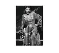 Generisch Barbara Stanwyck Star Poster Œuvres d'art cool Peintures murales Impressions sur toile Art mural Décoration de la maison 50 x 75 cm