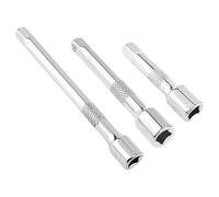 Generisch Barra di Estensione a Cricchetto | Acciaio al Cromo Vanadio, Set di Prolunghe per Socket, Per Industriali, Ispezione in Officina, Riparazioni Domestiche e Manutenzione Veicoli