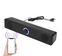 Generisch Barre de son sans fil pour la maison - Amplification du volume sans fil avec basses profondes pour TV, bureau, ordinateur portable, projecteur
