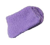 Generisch Bas résille en fibre de corail jusqu'au milieu du mollet - Bas autofixants pour costume traditionnel, lilas, taille unique