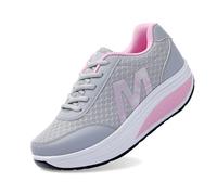 Generisch Baskets à plateforme pour femme - Chaussures de sport confortables - Chaussures de course à pied - Antidérapantes - Chaussures à bascule - Chaussures de fitness - Chaussures de course