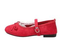 Generisch Baskets décontractées pour femme avec décoration de boucle, chaussures à enfiler sans couture à lacets, chaussures plates confortables pour les tenues décontractées