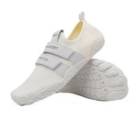 Generisch Baskets décontractées pour femme pour le printemps et l'été. Talon bas avec fermeture à ruban. Polyvalent pour un port actif et design idéal pour les tenues décontractées., Blanc., 46 EU