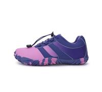 Generisch Baskets d'hiver tricotées pour la course en plein air, confortables au quotidien, chaussures légères pour femme, par temps froid, avec semelle antidérapante, lilas, 37 EU