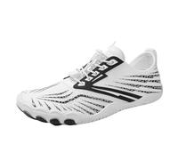 Generisch Baskets femmes couples toutes saisons cinq doigts chaussures aquatiques chaussures de natation hommes et femmes chaussures de yoga multifonctionnelles, Blanc., 45 EU XX-Étroit