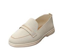 Generisch Baskets pour femme - Chaussures de sport - En maille respirante - Légères - Couleur unie - Tendance - Chaussures plates et confortables - Chaussures d'été décontractées - Pointure 35-42 EU