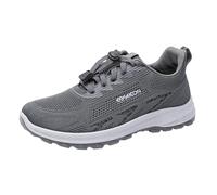 Generisch Baskets pour homme - Amortissement - Chaussures de sport avec lacets - Chaussures d'entraînement en maille respirante - Chaussures de fitness légères - Chaussures de marche orthopédiques