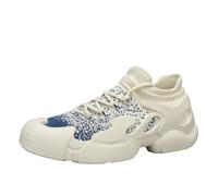 Generisch Baskets pour homme avec applications colorées - Chaussures de course - Chaussures de sport d'extérieur - Chaussures de gym - Facile d'entretien - Compagnon facile d'entretien avec de