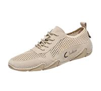 Generisch Baskets pour homme - Mocassins en daim - Chaussures de conduite - Respirantes - Doux - Loafer - Chaussures de sport - Semelle en caoutchouc - Chaussures de plage - Chaussures d'entraînement