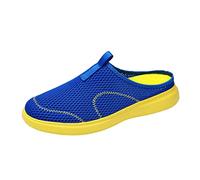 Generisch Baskets pour homme - Pantoufles ouvertes à l'arrière - Chaussures de loisirs respirantes - Sandales confortables en maille - Sliders simples - Pantoufles légères - Pantoufles en caoutchouc