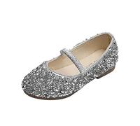 Generisch Baskets princesse pour bébé avec paillettes pour semelle douce, danse, ramper, apprendre à courir, respirer, pour enfants au design délicat