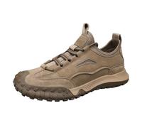 Generisch Baskets tendance pour homme et femme avec une bonne amortissement, chaussures de trekking et de randonnée pour homme, kaki, 44 EU