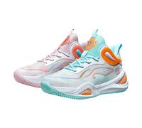 Generisch Baskets tendance pour jeunes filles comme chaussures de basket-ball pour les activités scolaires avec semelle résistante pour les terrains en béton les défis sportifs, Rose clair, 40 EU