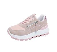 Generisch Baskets traditionnelles pour femme - En cuir - Chaussures de loisirs - Antidérapantes - Chaussures élégantes à lacets - Pour la fête de la bière - Chaussures de sport d'extérieur