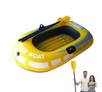 Generisch Bateaux Gonflables pour Adultes - 1/2 Personne Kayak de Randonnée de Loisirs | Portable Pliable Bateau de Pêche Rafradeau en Plein Air Drafting Lake, Été Amusant