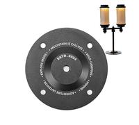 Generisch Bâton de lanterne amovible - Support de lanterne de camping, montage sur table, support portable en aluminium pour pêche, jardin, terrasse, extérieur, camping, randonnée, pique-nique, foyer
