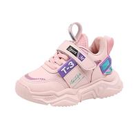 Generisch Bébé 3 Chaussures Légères pour Chaussures de Plein Air Décontractées Chaussures Bébé Chaussures Nouvelles Chaussures, Rose, 22.5 EU