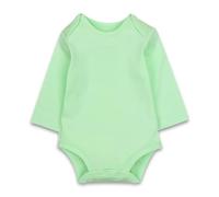 Generisch Bébé garçon et fille manches longues bébé un article de pièce vêtements body manchette, vert, 6-9 mois