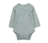 Generisch Bébé garçon fille manches longues bébé un article de vêtements body manchette, gris, 6-9 mois