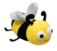 Generisch Bee Plush - en peluche lumineuse en forme d'abeille, petit oreiller en peluche d'abeille, oreiller en peluche d'abeilles | Jouets pour la décoration de la maison en peluche