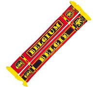 Generisch Belgique, Belgique, Belgique, Belgique, Écharpe tricotée, Coupe du Monde, Championnat d'Europe, Foulard de football, bleu/blanc, 145 cm