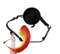Generisch | Belly Dance Poi Streamer Throw Ball, fournitures d'entraînement de danse, outil de performance de scène portable pour les festivals de musique, les fêtes d'Halloween, les balles de danse