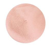 Generisch Béret Laine Lady British / Hiver Version Coréenne Chapeau à bourgeons Système de jour littéraire Tout Béret Femme Jaune, Rose, taille unique