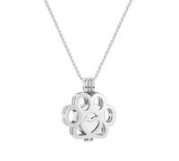 Generisch Bijou pour cendres - En acier inoxydable 2,31 x 2,2 cm | Collier urne | Bijou de crémation en forme de cœur pour animaux de compagnie | Pendentif souvenir pour honneur et proximité des