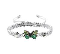 Generisch Bijoux Perlé Lune Classique Bracelet Largeur Bijoux pour femmes Bracelets mignon 4 Hommes Bracelet Petite Et Bijoux (H, One Size)