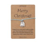 Generisch Bijoux Rhodonite Cadeau 4 Bracelet Bijoux Santa Soft Ceramic Bead Bracelet Messages Bracelet Jonc Homme Bijoux (H, One Size)