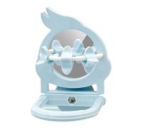 Generisch Bird Play Center 2026 Jouet pour chat pour une meilleure interaction sociale Mouvement Bleu clair 10 x 10 x 8 cm
