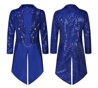 Generisch Blazer pour femme, costume de loisirs, blazer d'été avec bouton, blazer doublé pour femme, coupe ajustée, trench uni avec manches longues pour le quotidien, style cintré avec, bleu, XXL