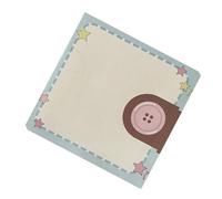 Generisch Bloc-notes à gratter, feuilles de papeterie vierges, équipement de bureau avec style intelligent, aide utilitaire pour l'écriture quotidienne, charme de soin, aide à la maison, dortoir
