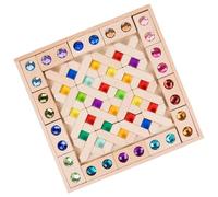 Generisch Blocs de Construction Arc-en-, Jouet éducatif pour la Petite enfance - Jouet sensoriel empilable | pour Voyage, école, fête, Trajet en Voiture, école à la Maison, Camp d'été, activités