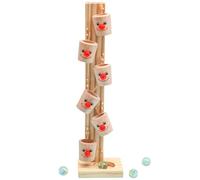 Generisch Board Games - Jouet éducatif pour enfant - de compétence motrice fine avec 4 balles de punaises - Table de balles de clown - Pour les jouets de jeu de divertissement pour