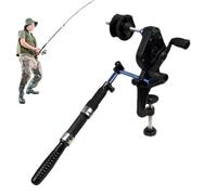 Generisch Bobine de moulinet de pêche - Machine à moulinet de pêche Spool Tackle Winder Station | No Lines Twist Spooling Station System - Outil compact pour enrouler des lignes de pêche - Enrouleur