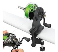 Generisch Bobine de pêche pour moulinet de pêche | Outil de bobinage | Bobine de moulinet de pêche portable pour moulinet de pêche à la moulinet tressé compact