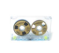 Generisch Bobine de ruban vide en alliage d'aluminium 40 minutes GD | Bande de cassette vide standard pour l'enregistrement de musique, bande magnétique en métal solide en forme de losange