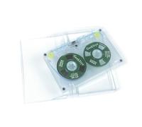 Generisch Bobine de ruban vide en alliage d'aluminium 40 minutes Vert | Bande de cassette vide standard pour l'enregistrement de musique, bande magnétique en métal solide en forme de losange
