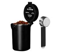 Generisch Boîte à café | Boîte de cuisine sous vide avec de l'humidité | Boîte à café sous vide avec cuillère doseuse - Pour riz, thé, sucre, céréales, farine, haricots, marc de café