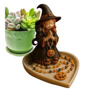 Generisch Boîte à chapelet catholique - Boîte à bijoux d'Halloween pour fille - Présentoir à bijoux pour bracelets, boucles d'oreilles, femmes, famille, souvenirs de baptême