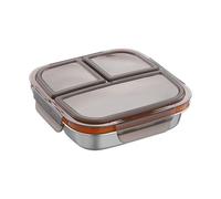 Generisch Boîte à déjeuner en acier inoxydable pour - 600 ml - Anti-fuite - En acier inoxydable - Pour, camping, pique-nique, randonnée, sport, voyage, été, travail, vacances, trajets