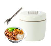 Generisch Boîte à déjeuner isotherme - 1,2 l - En acier inoxydable - Bol à large ouverture - Pour pique-nique, extérieur, camping, randonnée, escalade, voyage, vacances
