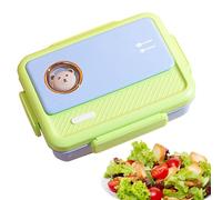 Generisch Boîte à déjeuner isotherme - Boîte à lunch anti-fuite, récipient alimentaire portable pour adultes, boîtes à salade sandwich, récipient à collation pour congélateur et lave-vaisselle